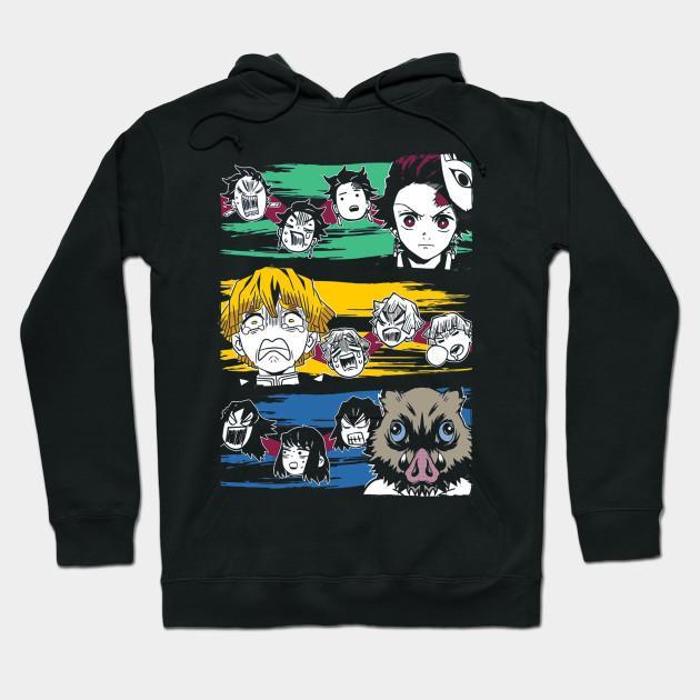 Demon Slayer - Kimetsu No Yaiba Pullover Hoodie Sweatshirt V20