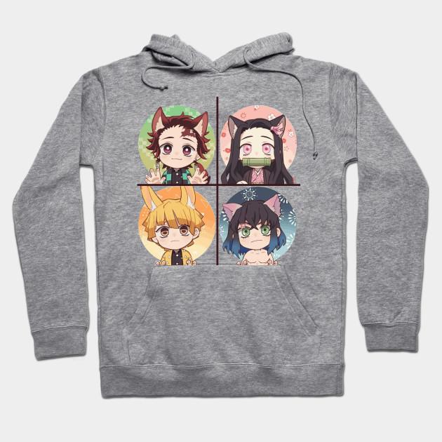 Demon Slayer - Kimetsu No Yaiba Pullover Hoodie Sweatshirt V21