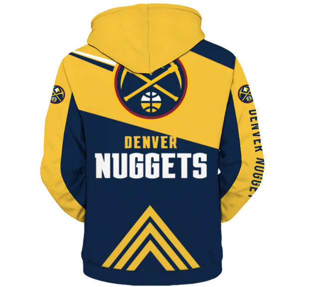 Denver Nuggets 3D Zipper Hoodie Jacket - Image 2