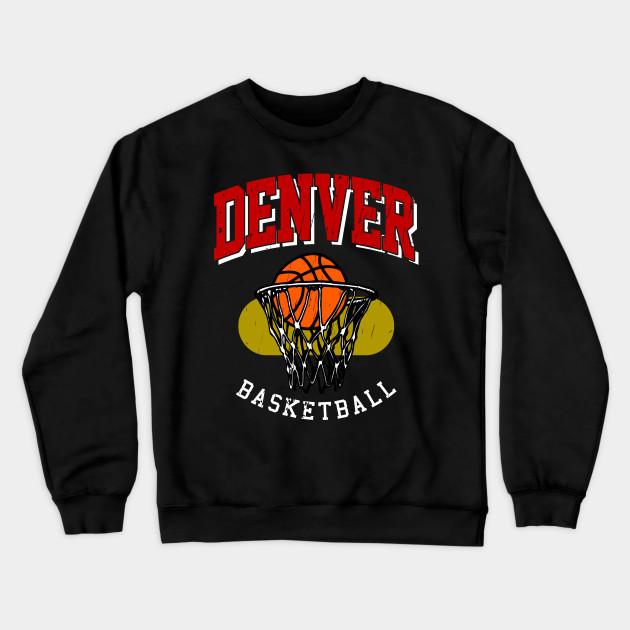 Denver Nuggets Pullover Crewneck Sweatshirt V6