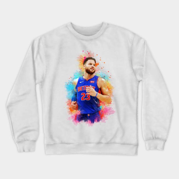 Detroit Pistons Pullover Crewneck Sweatshirt V12 - Image 2