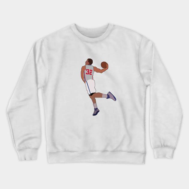 Detroit Pistons Pullover Crewneck Sweatshirt V8 - Image 2