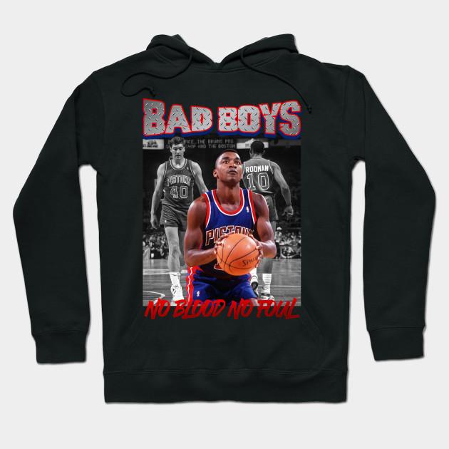 Detroit Pistons Pullover Hoodie V1