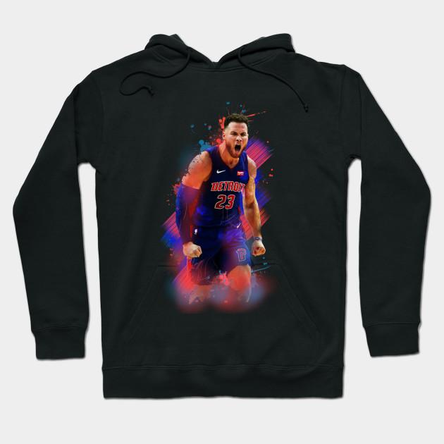 Detroit Pistons Pullover Hoodie V10