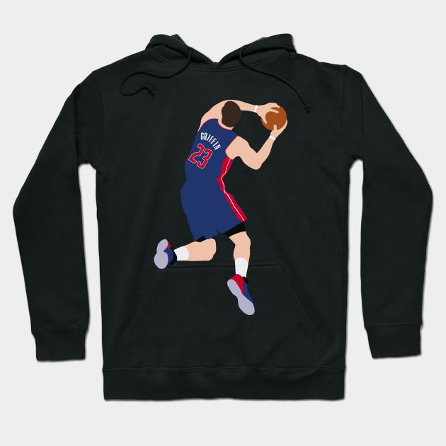 Detroit Pistons Pullover Hoodie V11
