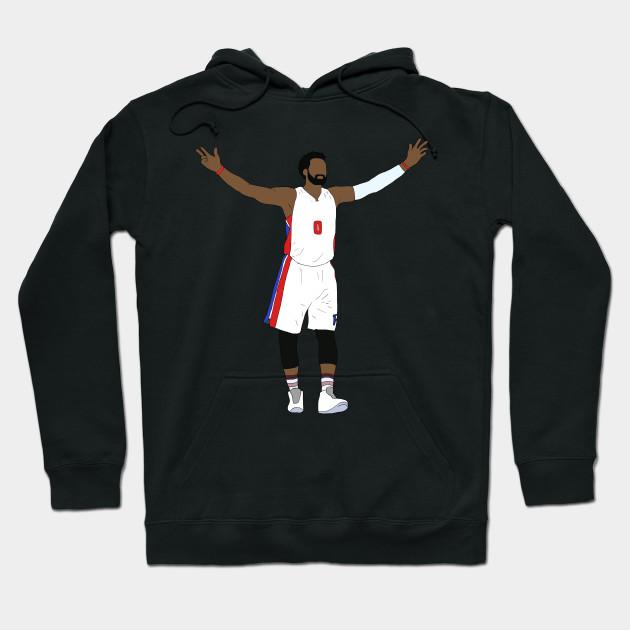 Detroit Pistons Pullover Hoodie V14