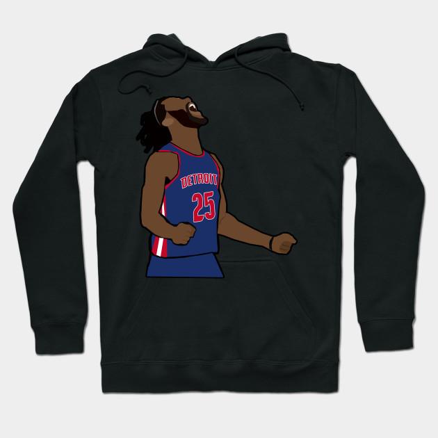 Detroit Pistons Pullover Hoodie V6