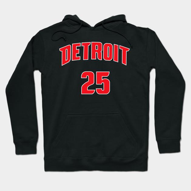 Detroit Pistons Pullover Hoodie V8