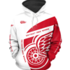 Detroit Red Wings Symbol 3D Printed Pullover Hoodie