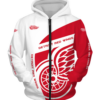 Detroit Red Wings Symbol 3D Printed Zipper Hoodie Jacket