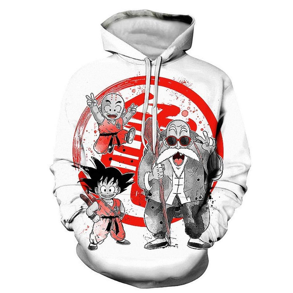 Dragon Ball Z 3D Pullover Hoodie V1