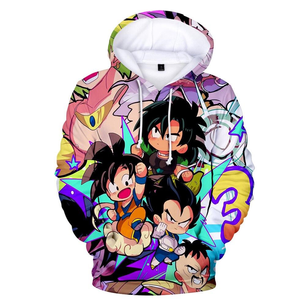 Dragon Ball Z 3D Pullover Hoodie V10