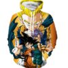 Dragon Ball Z 3D Pullover Hoodie V11