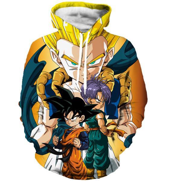 Dragon Ball Z 3D Pullover Hoodie V11