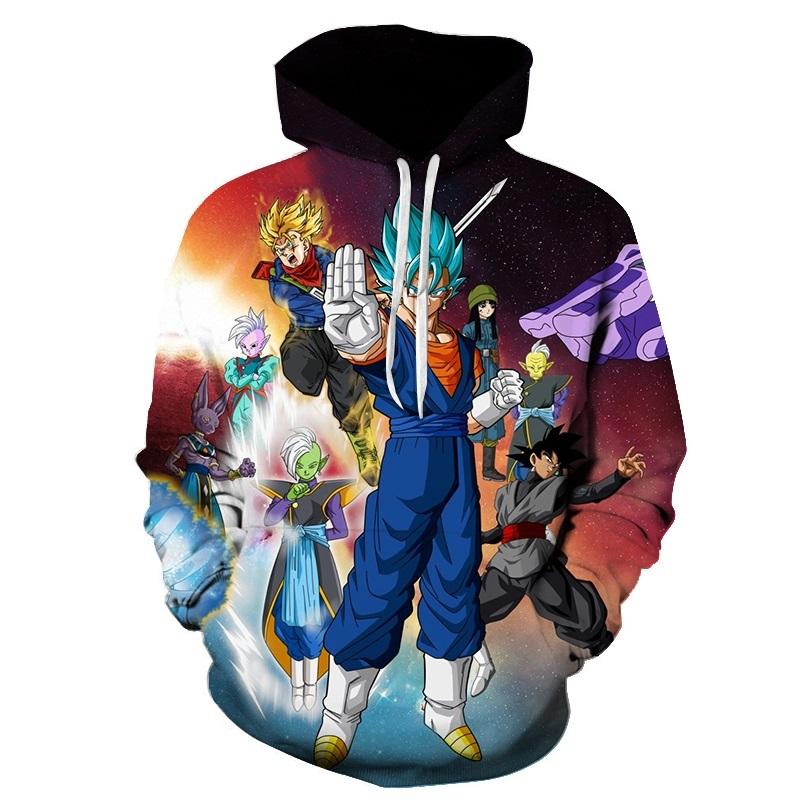Dragon Ball Z 3D Pullover Hoodie V3