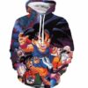 Dragon Ball Z 3D Pullover Hoodie V7