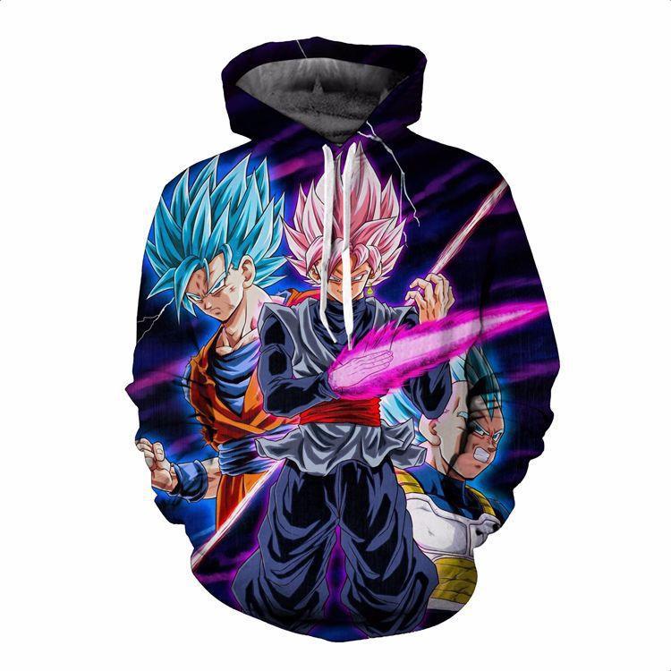 Dragon Ball Z 3D Pullover Hoodie V9