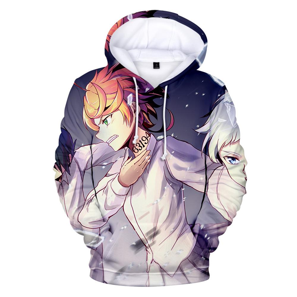 Emma - The Promised Neverland 3D Pullover Hoodie V2