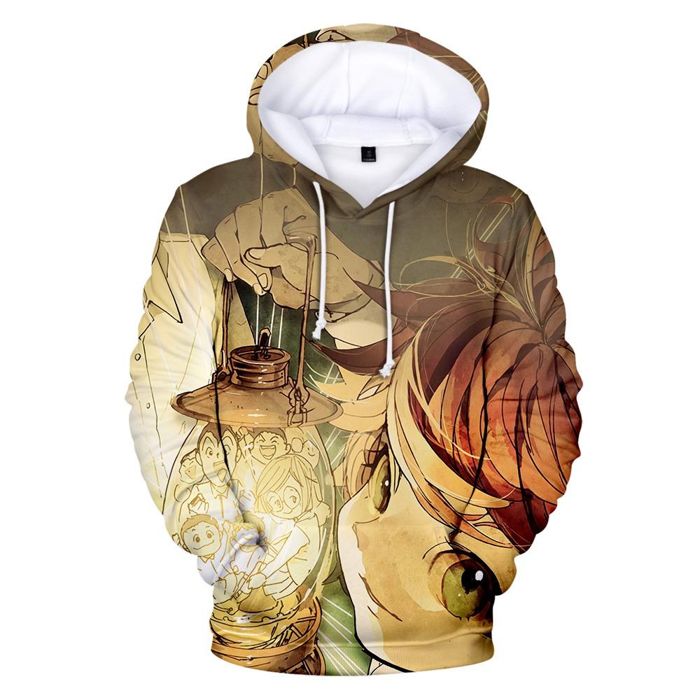 Emma - The Promised Neverland 3D Pullover Hoodie V3