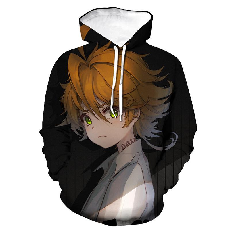 Emma - The Promised Neverland 3D Pullover Hoodie V6