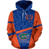 Florida Gators Heart In Chest 3D Pullover Hoodie