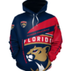Florida Panthers Symbol 3D Printed Zipper Hoodie Jacket