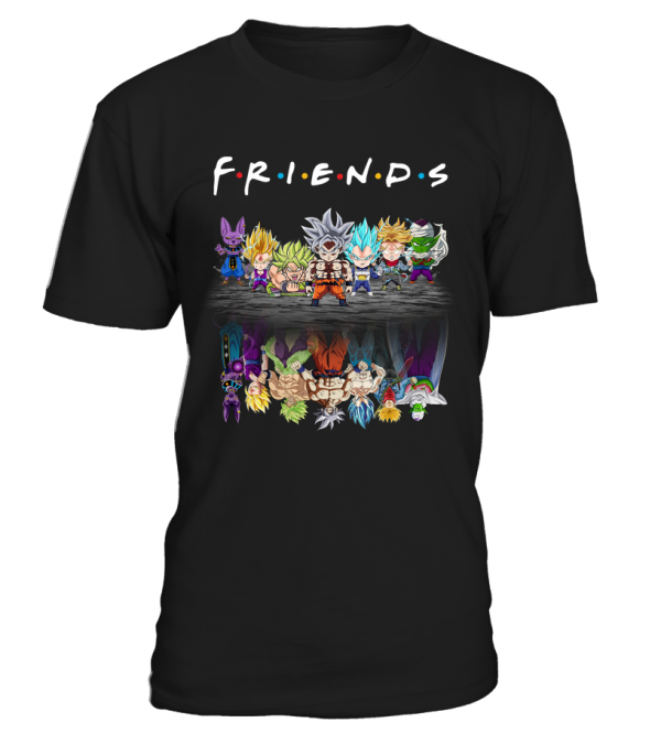Friends Dragon Ball Z 3D T-Shirt