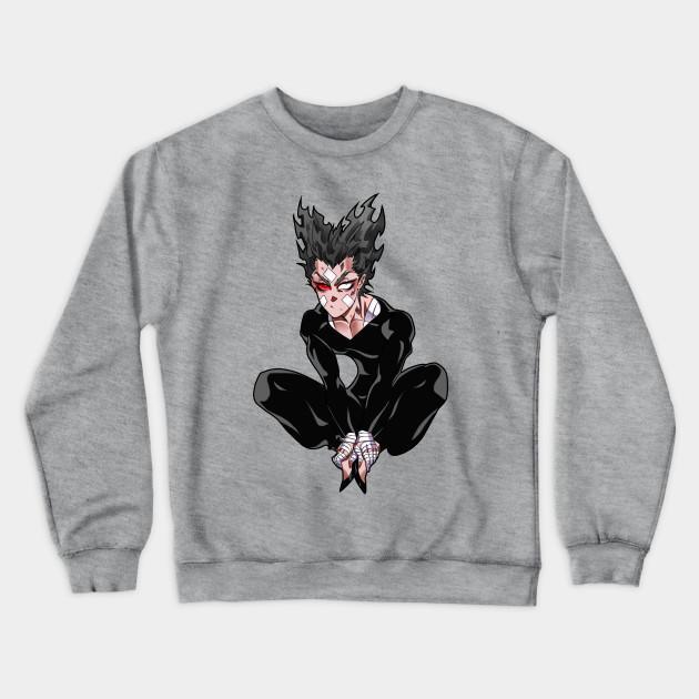Garou - One Punch Man - Wanpanman Pullover Hoodie Sweatshirt V5 - Image 2