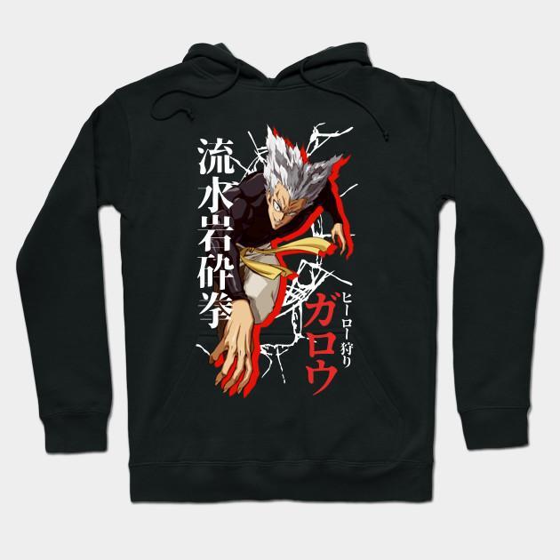 Garou - One Punch Man - Wanpanman Pullover Hoodie Sweatshirt V6