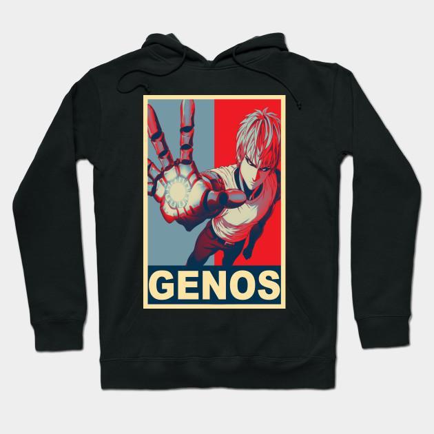 Genos - One Punch Man - Wanpanman Pullover Hoodie Sweatshirt V1