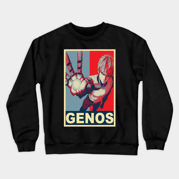 Genos - One Punch Man - Wanpanman Pullover Hoodie Sweatshirt V1 - Image 2