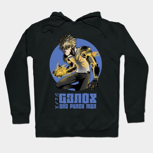 Genos - One Punch Man - Wanpanman Pullover Hoodie Sweatshirt V8