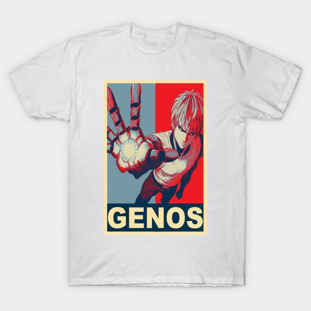 Genos - One Punch Man - Wanpanman T-Shirt V10