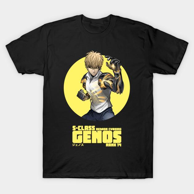 Genos - One Punch Man - Wanpanman T-Shirt V7