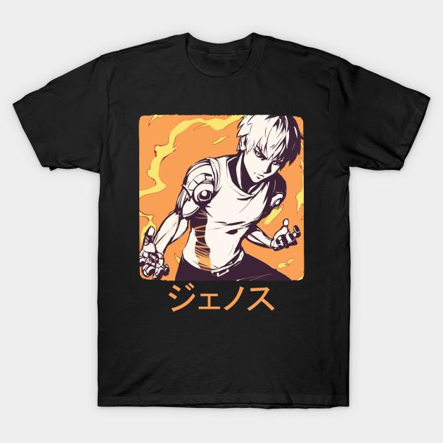 Genos - One Punch Man - Wanpanman T-Shirt V8