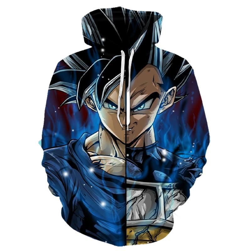 Goku x Vegeta Super Saiyan Dragon Ball Z 3D Pullover Hoodie