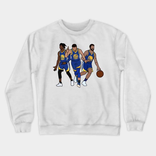 Golden State Warriors Pullover Crewneck Sweatshirt V17 - Image 2