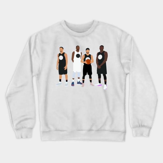 Golden State Warriors Pullover Crewneck Sweatshirt V24 - Image 2