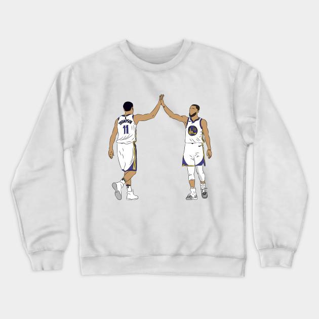 Golden State Warriors Pullover Crewneck Sweatshirt V27 - Image 2