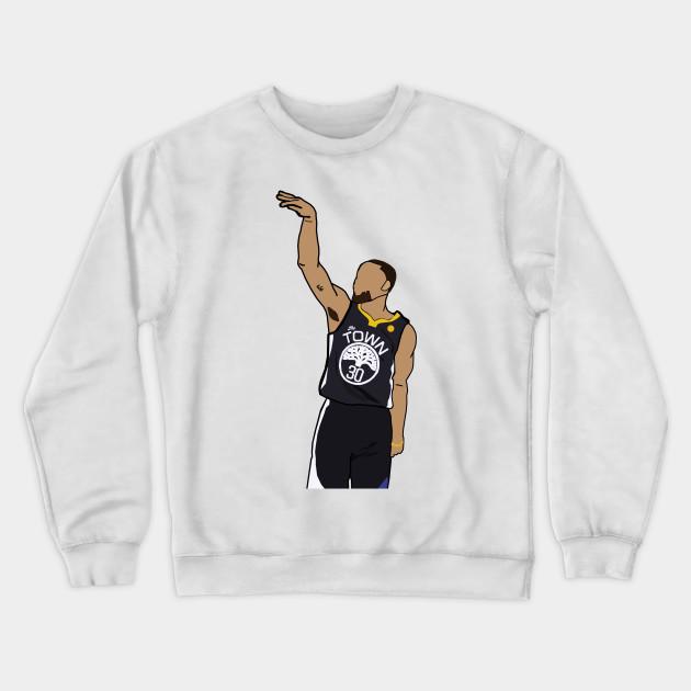 Golden State Warriors Pullover Crewneck Sweatshirt V58 - Image 2