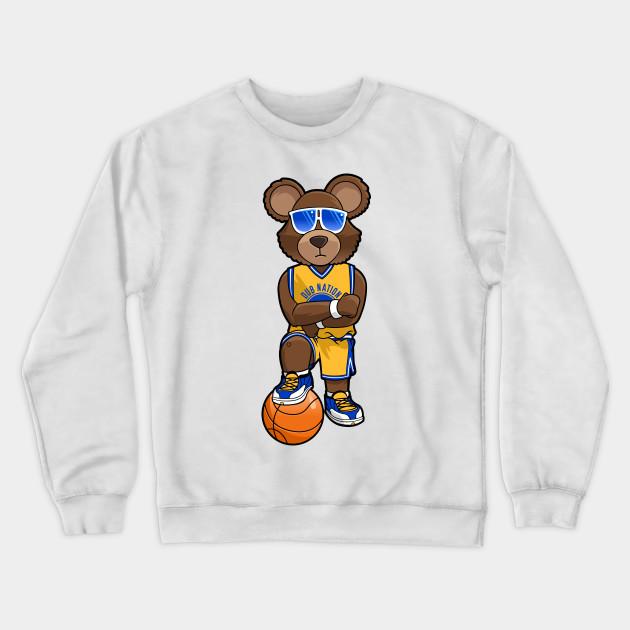 Golden State Warriors Pullover Crewneck Sweatshirt V61 - Image 2