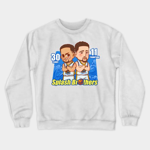 Golden State Warriors Pullover Crewneck Sweatshirt V65 - Image 2