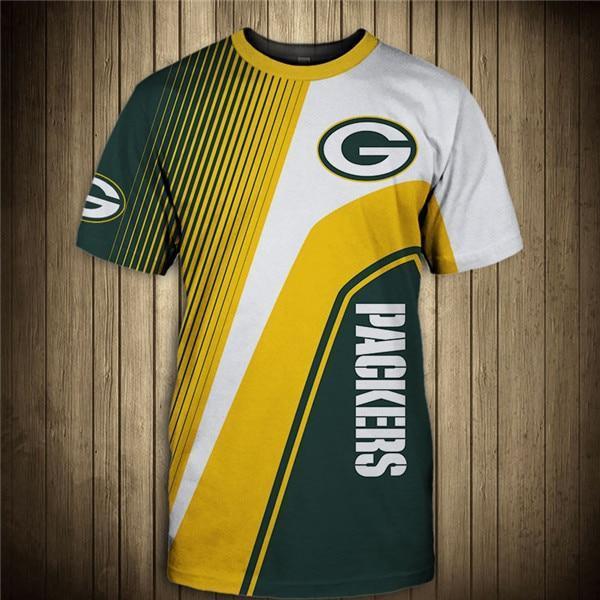 Green Bay Packers Stripe 3D T-Shirt