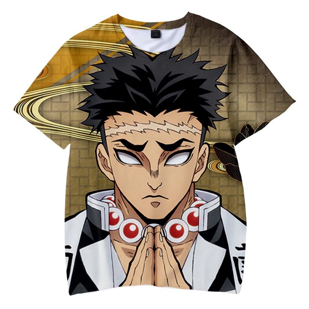 Himejima Gyoumei - Demon Slayer - Kimetsu No Yaiba 3D T-Shirt V1