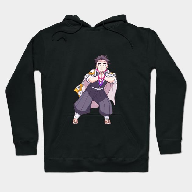 Himejima Gyoumei - Demon Slayer - Kimetsu No Yaiba Pullover Hoodie Sweatshirt V1