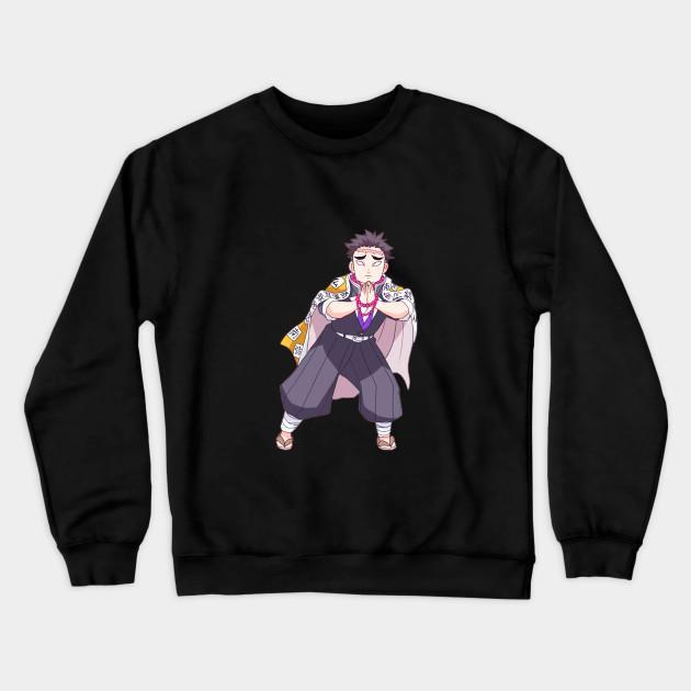 Himejima Gyoumei - Demon Slayer - Kimetsu No Yaiba Pullover Hoodie Sweatshirt V1 - Image 2
