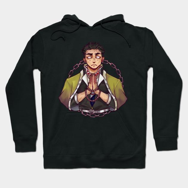 Himejima Gyoumei - Demon Slayer - Kimetsu No Yaiba Pullover Hoodie Sweatshirt V3