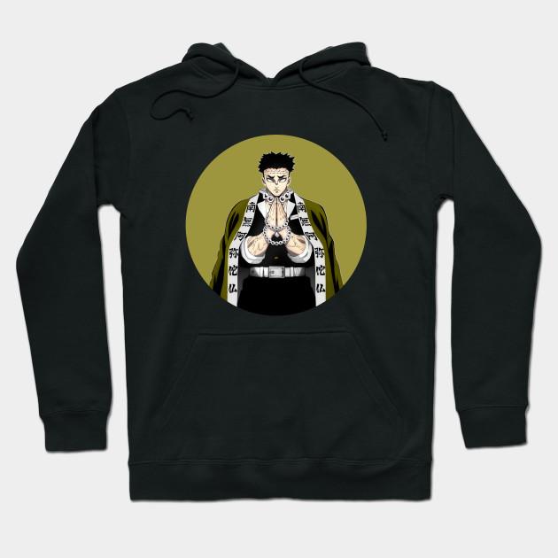 Himejima Gyoumei - Demon Slayer - Kimetsu No Yaiba Pullover Hoodie Sweatshirt V4