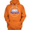 Houston Astros Orange Logo 3D Printed Pullover Hoodie