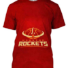 Houston Rockets Logo 3D Printed T-Shirt